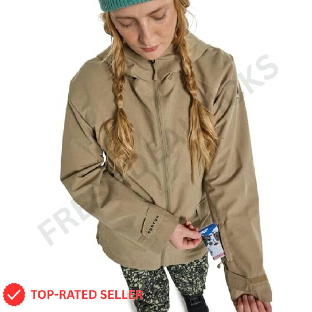 Waterproof Ski Jacket Breathable Shell Pit Zips F… - image 6